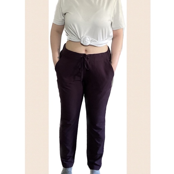 Dark Purple Lightweight Pants, never worn - Picture 2 of 4